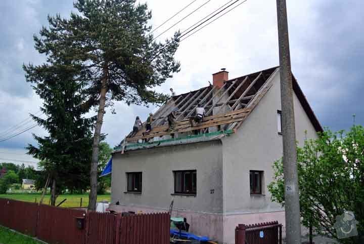 Rekonstrukce střechy R.D.: 001