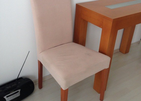 Čištění židlí (potah semiš), gauče a matrace