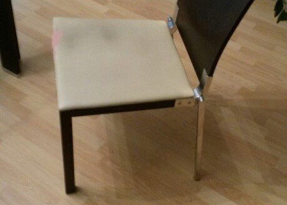 Přečalunění sedáku jidelní židle