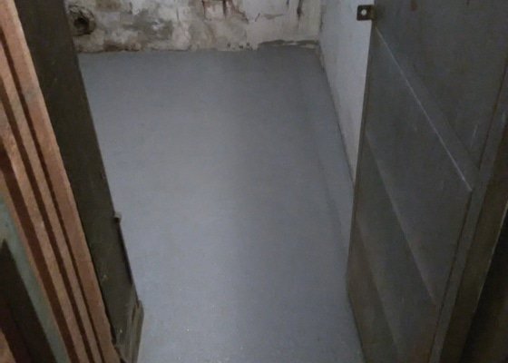 Nátěr betonových podlah společné prostory 