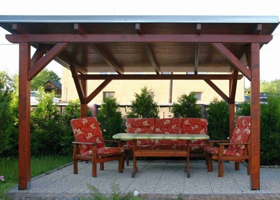 Zahradní pergola cca 3x5 m