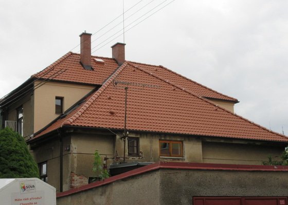 Montáž nové střechy
