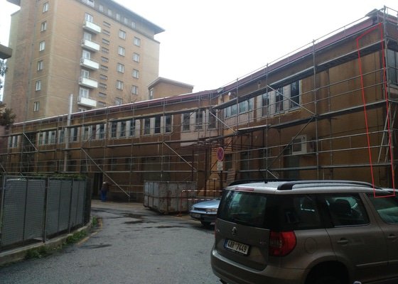 Zateplení bytového domu, Brno Úvoz