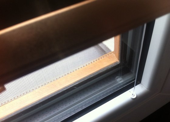 Stínění oken + ochrana proti hmyzu na RD