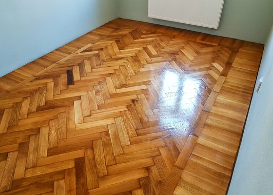 Renovace parket + nové podlahy