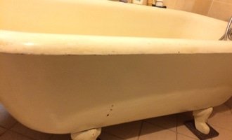 Renovace vany - stav před realizací