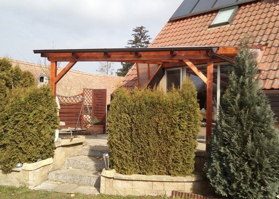 Garážové stání + pergola