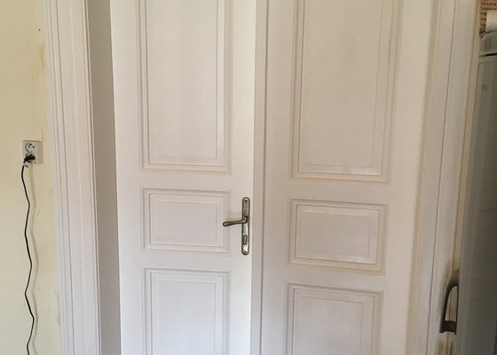 Renovace starých dřevěných interierových dveří