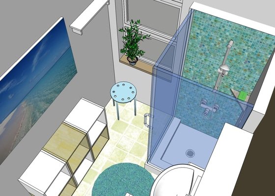 Návrh interiéru, 3D vizualizace