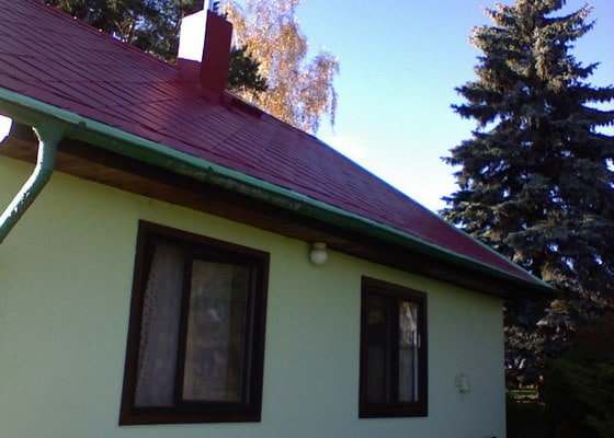 Renovace eternitové střechy 60 m2