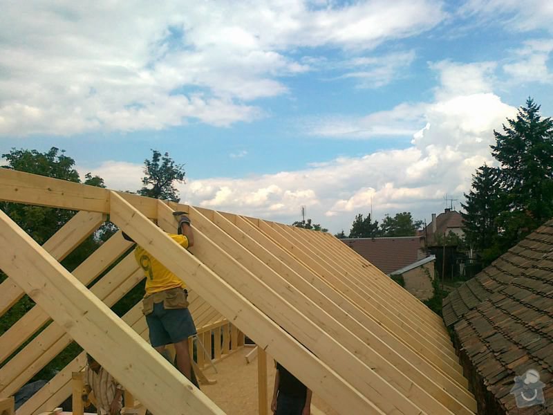 Rekonstrukce rodinného domu formou nízkoenergetické dřevostavby.: 09082012553