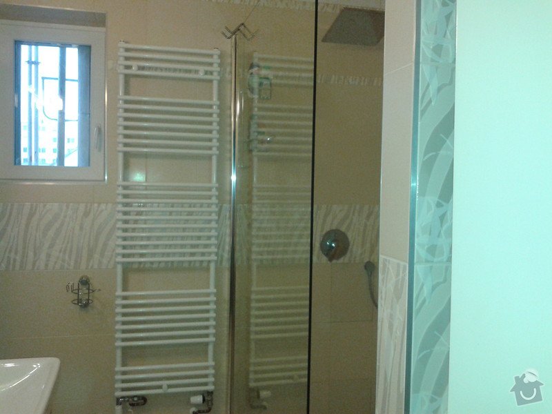 Rekonstrukce koupelny, obklady, dlažba: 20121121_104556