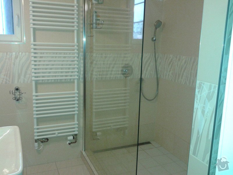 Rekonstrukce koupelny, obklady, dlažba: 20121121_104717