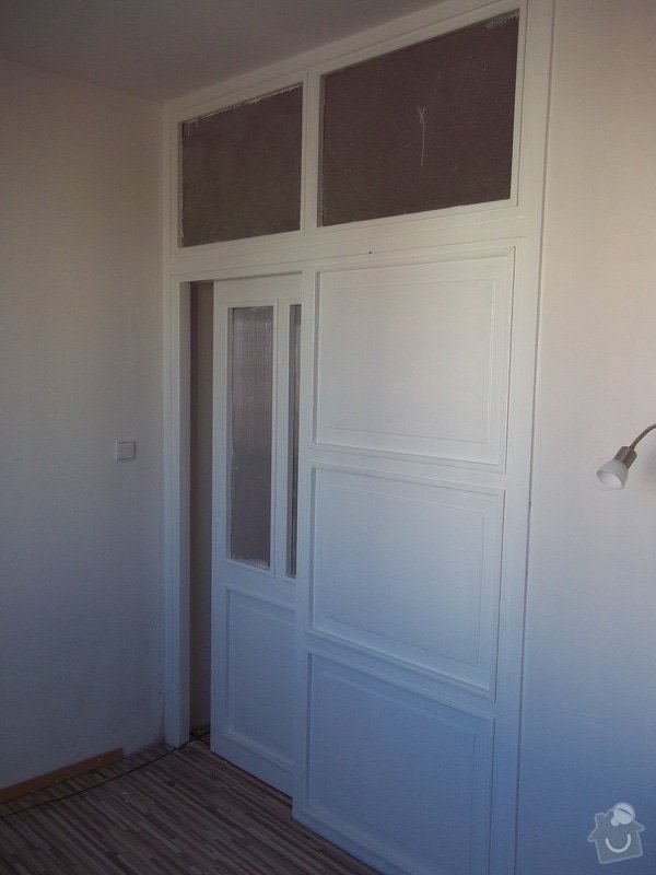 Rekonstrukce jádra panelového bytu, kuchyně, ložnice: 100_1247