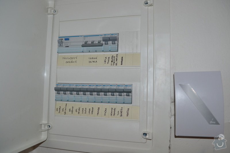Kompletní elektroinstalace při rekonstrukci bytu a garáže: DSC_0119