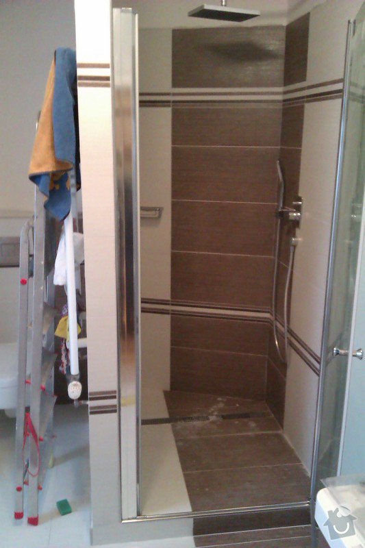 Instalace dveří do sprchového koutu: IMAG0606