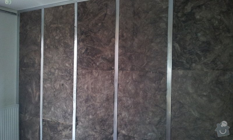 Odhlučnění ložnice -stěny i strop: 20121203_130825