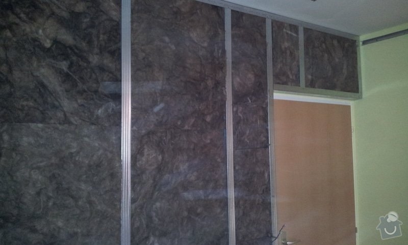 Odhlučnění ložnice -stěny i strop: 20121203_134217
