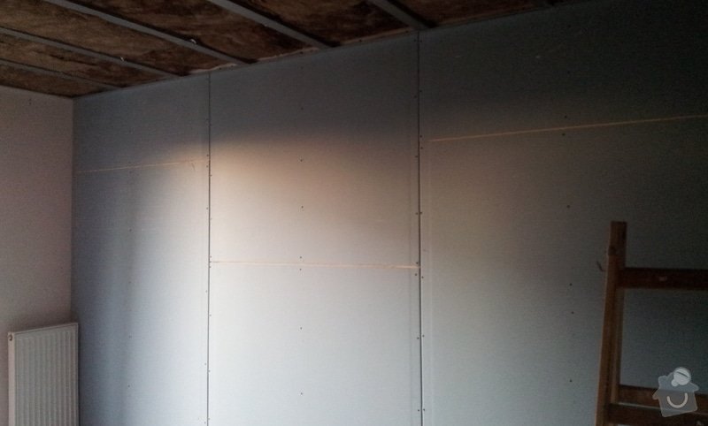 Odhlučnění ložnice -stěny i strop: 20121203_151544