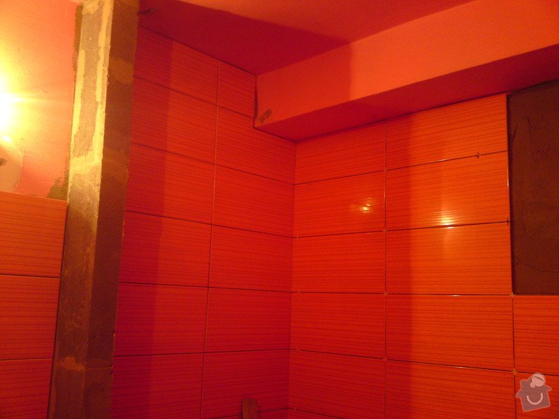 Rekonstrukce koupelny, Slaný: DSC05167