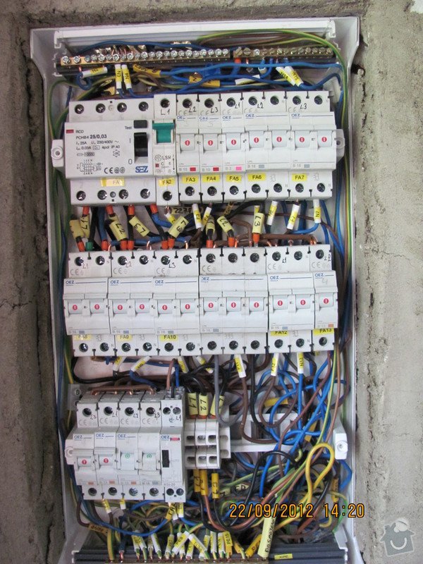Oprava  vadné elektroinstalace a doplnění.: Rozvodnice_PL36_Pavel_3_