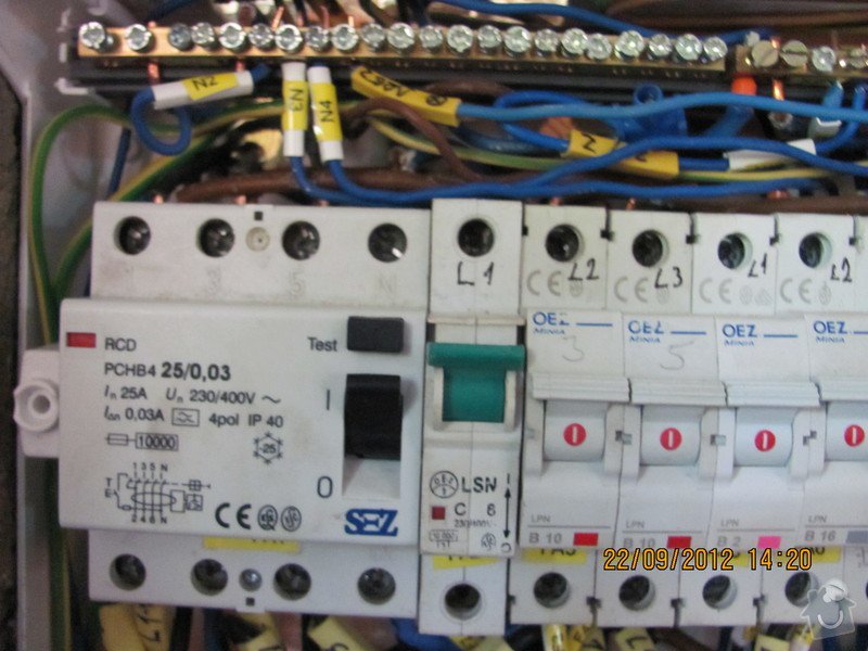 Oprava  vadné elektroinstalace a doplnění.: Rozvodnice_PL36_Pavel_4_