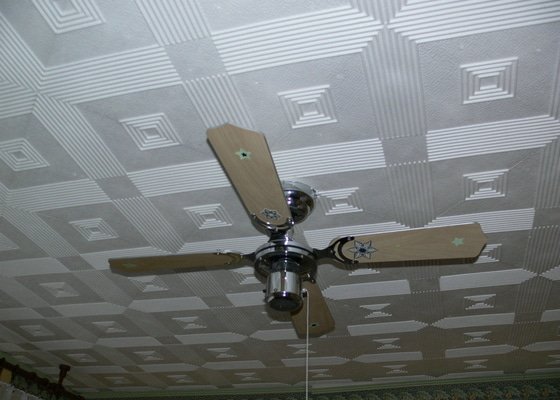 Malba Hvězdného stropu na kazetový strop