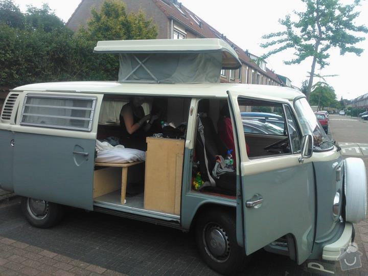 Finalizing Interior Classic VW Camper Van: van-1