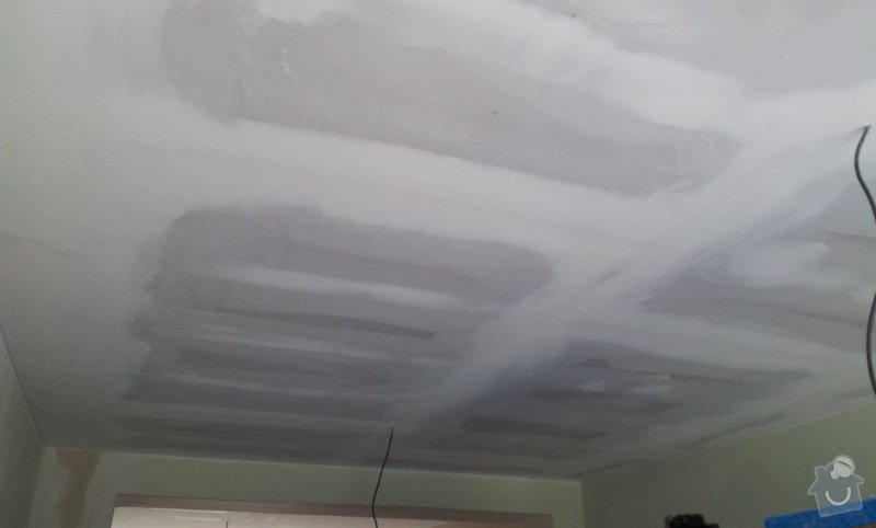 Oprava stropu a drobné úpravy elektro v bytě: 20130213_131355