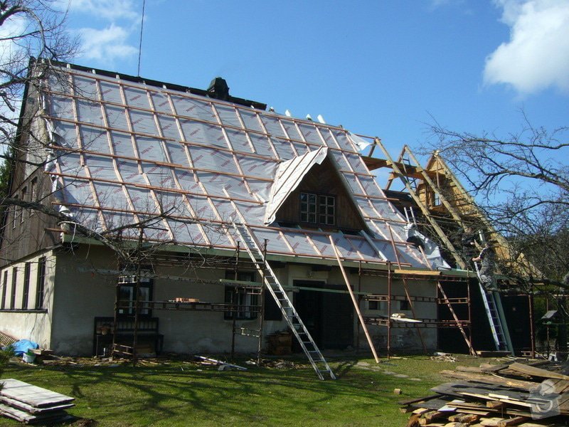 Rekonstrukce střechy: P1040389