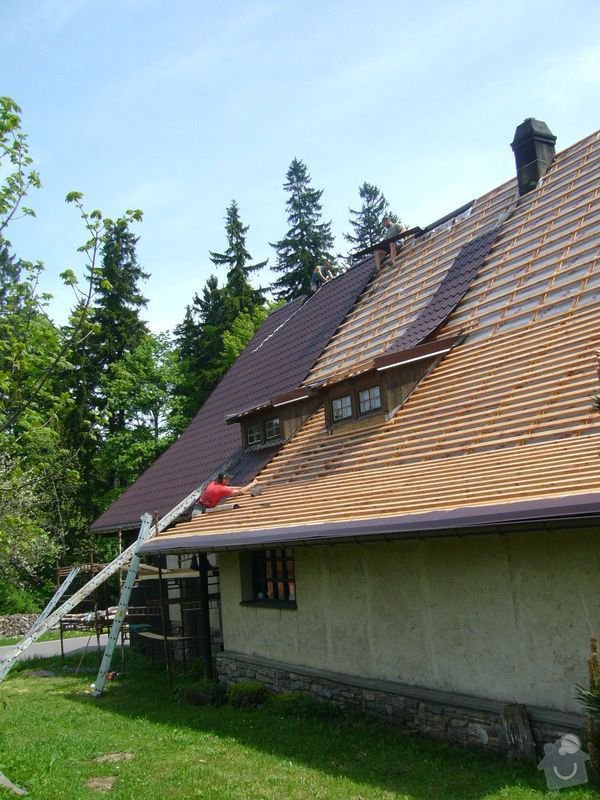 Rekonstrukce střechy: P1040489