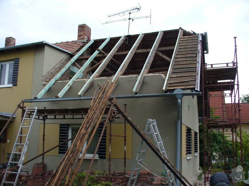 Oprava střechy,půdní vestavba ve Spjile u Pardubic: Spojil_3