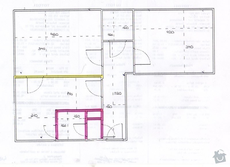 Kompletní rekonstrukce bytu: navrh001