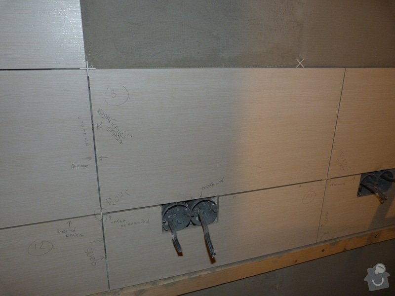 Rekonstrukce části bytu (obývací pokoj + kk) v panelovém domě: P1010675