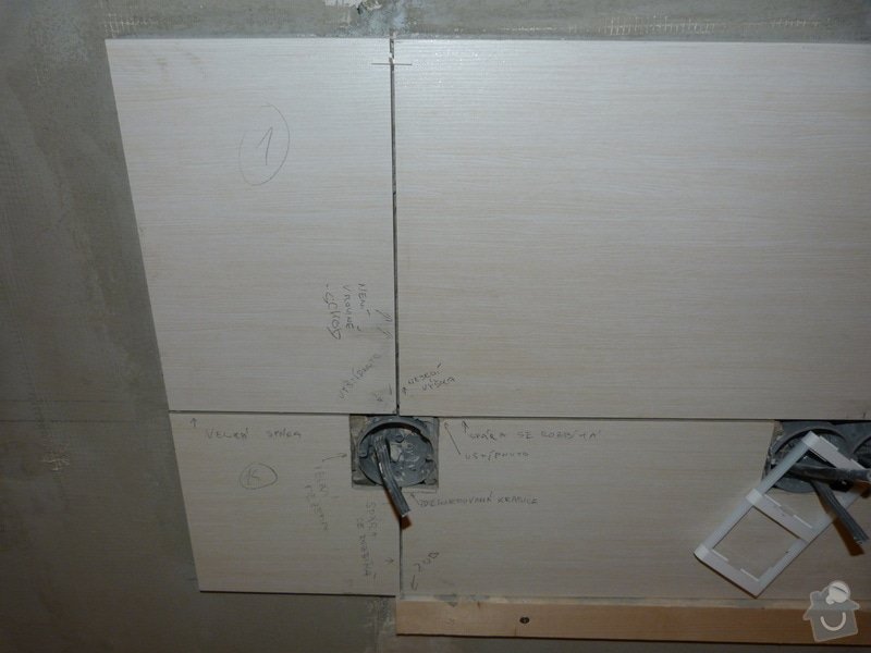 Rekonstrukce části bytu (obývací pokoj + kk) v panelovém domě: P1010678