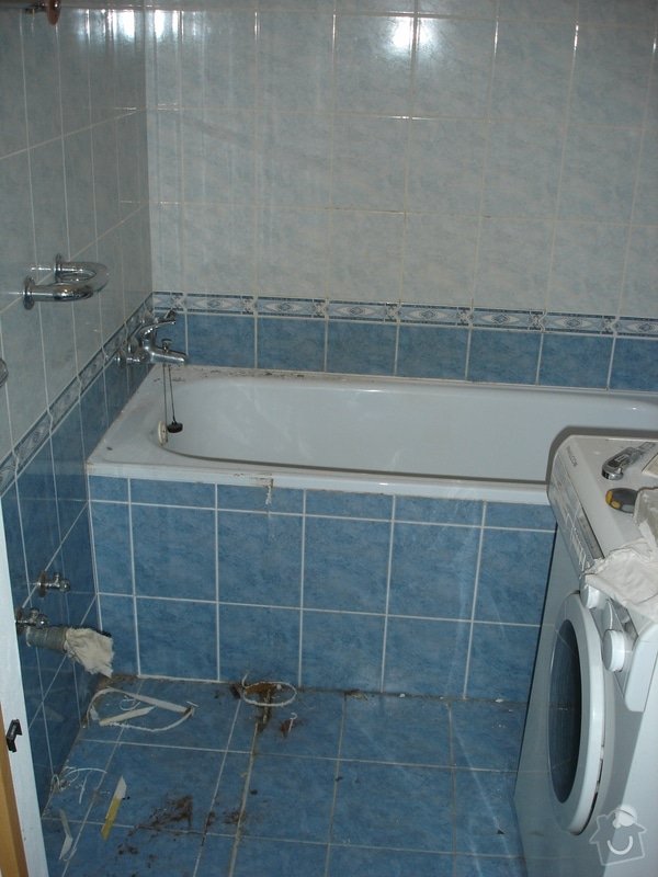 Částečná rekonstrukce bytu (koupelna, vymalování, koberce a drobné opravy): DSC00768