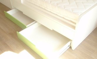 Drobné stavební úpravy + výroba postelí do dětského pokoje
