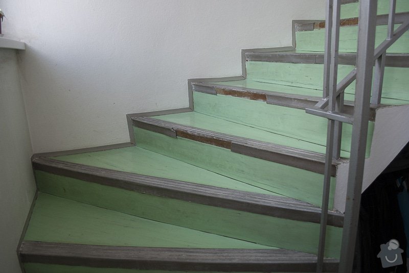 Polozeni PVC podlahy na schodiste: 02