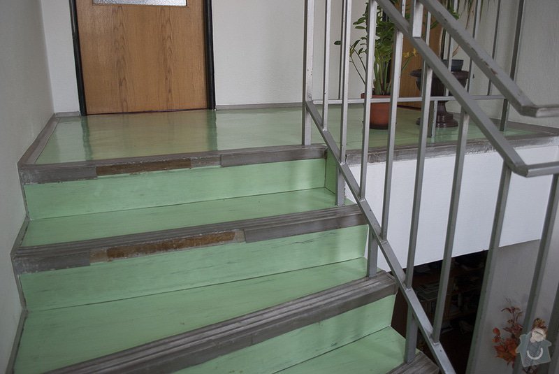 Polozeni PVC podlahy na schodiste: 03