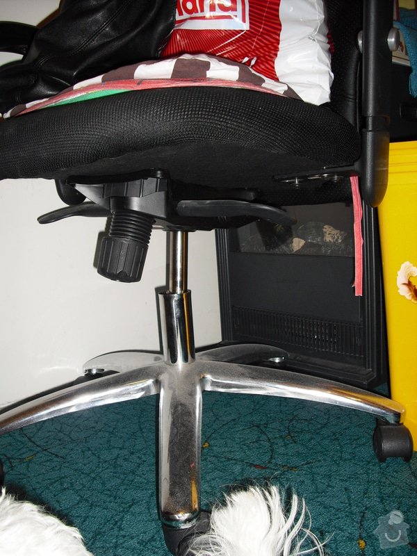 Oprava kancelářské židle: CIMG1214