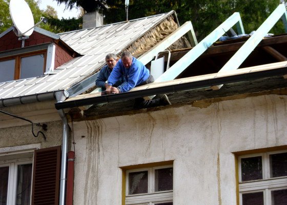 Rekonstrukce střechy