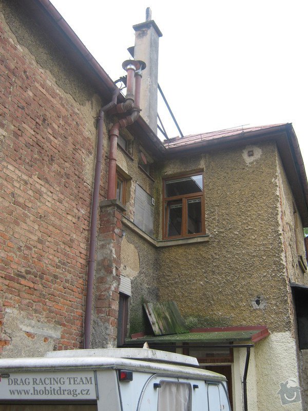 Zbourání komínu na rodinném domě: komin_006