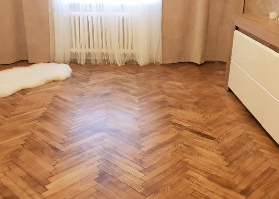 Renovace parket, tónování parket