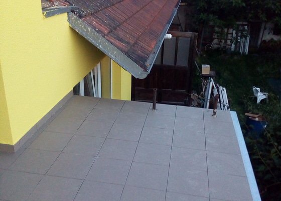 Zhotovení a montáž zábradlí na balkon