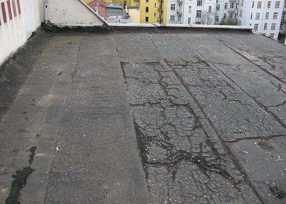 Hydrizolace ploché střechy Brno Jiráskova