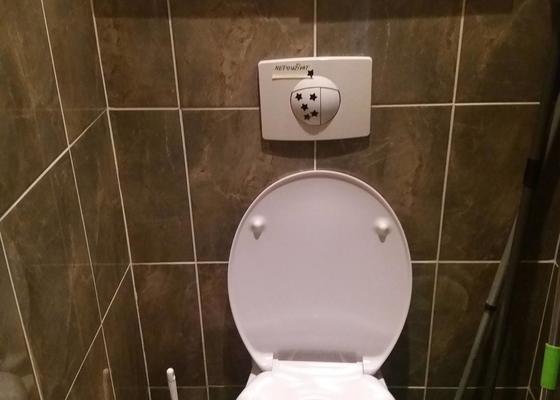 Oprava wc - vestavěné splachovadlo