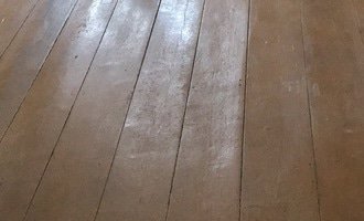 Broušení prkenne podlahy - stav před realizací