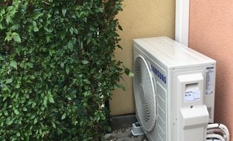 Klimatizace do řadového rodiného domu