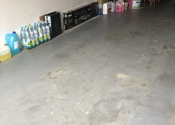 Epoxidový nátěr - podlaha garáže