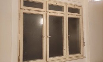 Repase dřevěných oken - stav před realizací